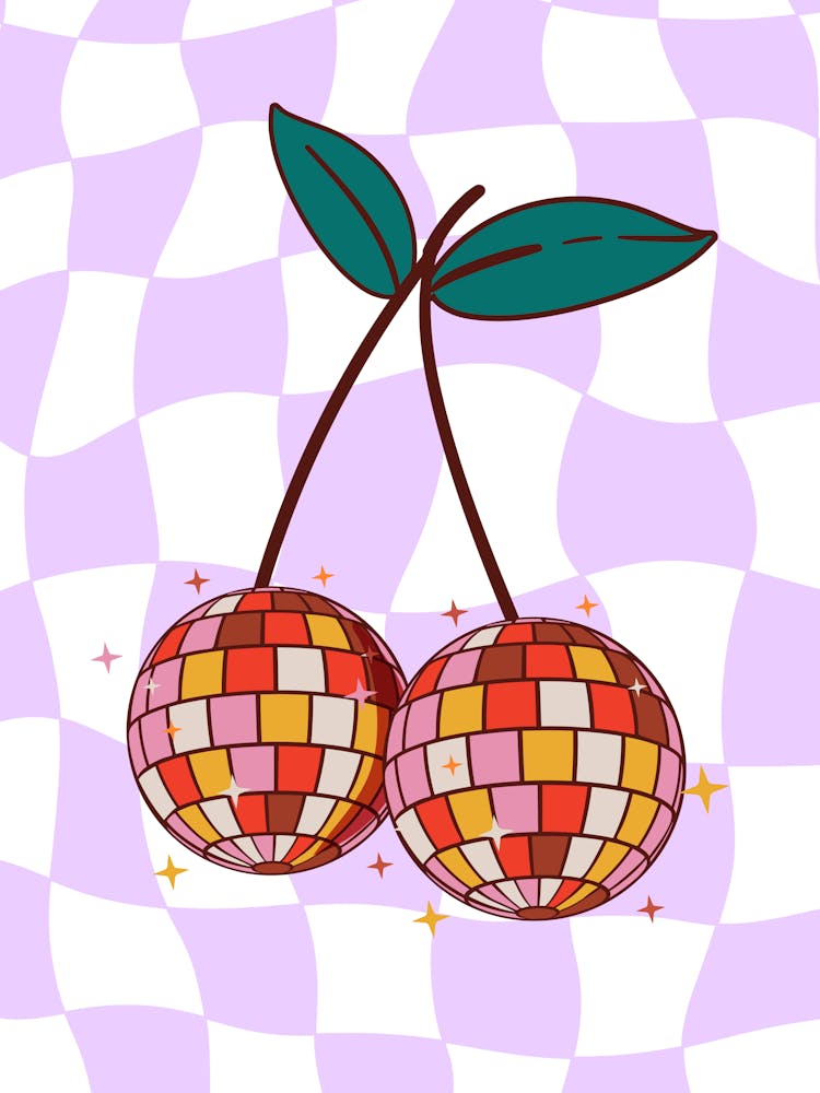 Cherry Disco Ball