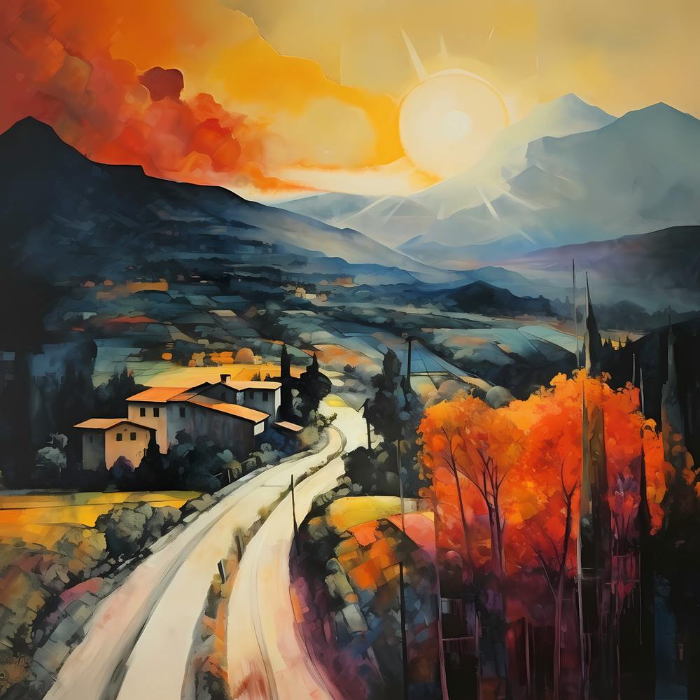 Brushstrokes of Italian Dreams