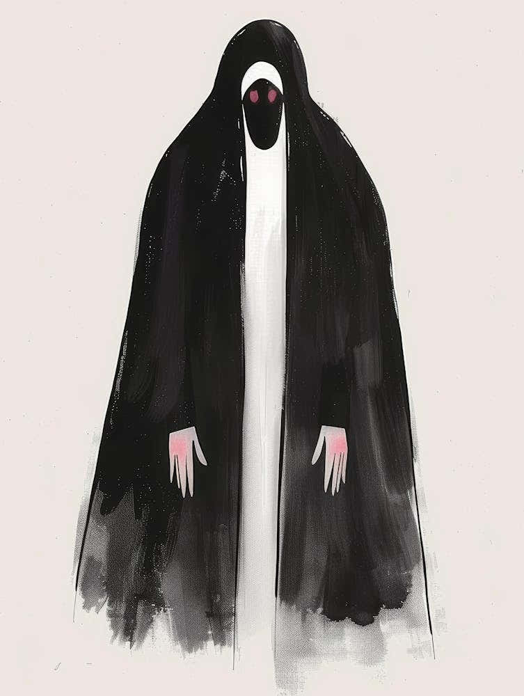 Nun Illustration
