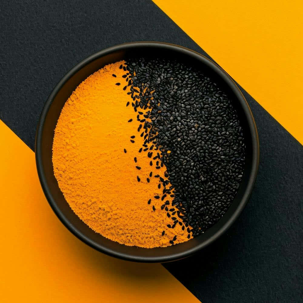 Black And Yellow Powder