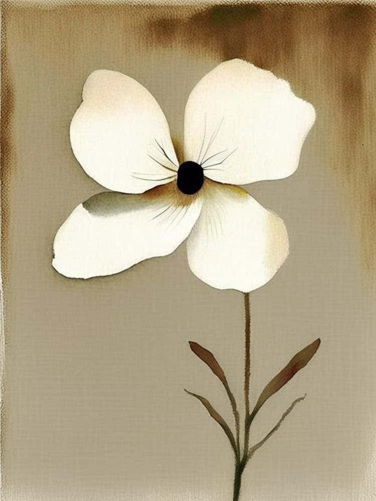 Flower Symbol 1, Abstract Painting