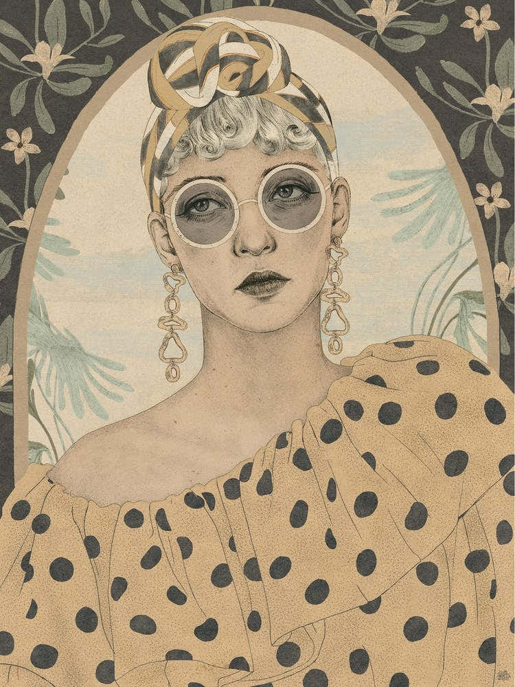 Women In Polka Dot Dresses Pin up Girl