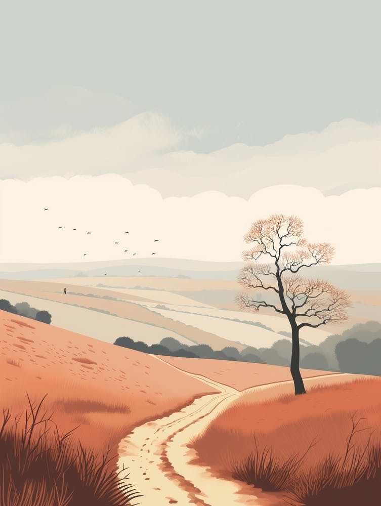 The Cotswold Way England 4 Hiking Trail Landscape