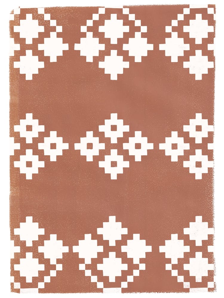 Geometric Pattern Terracotta