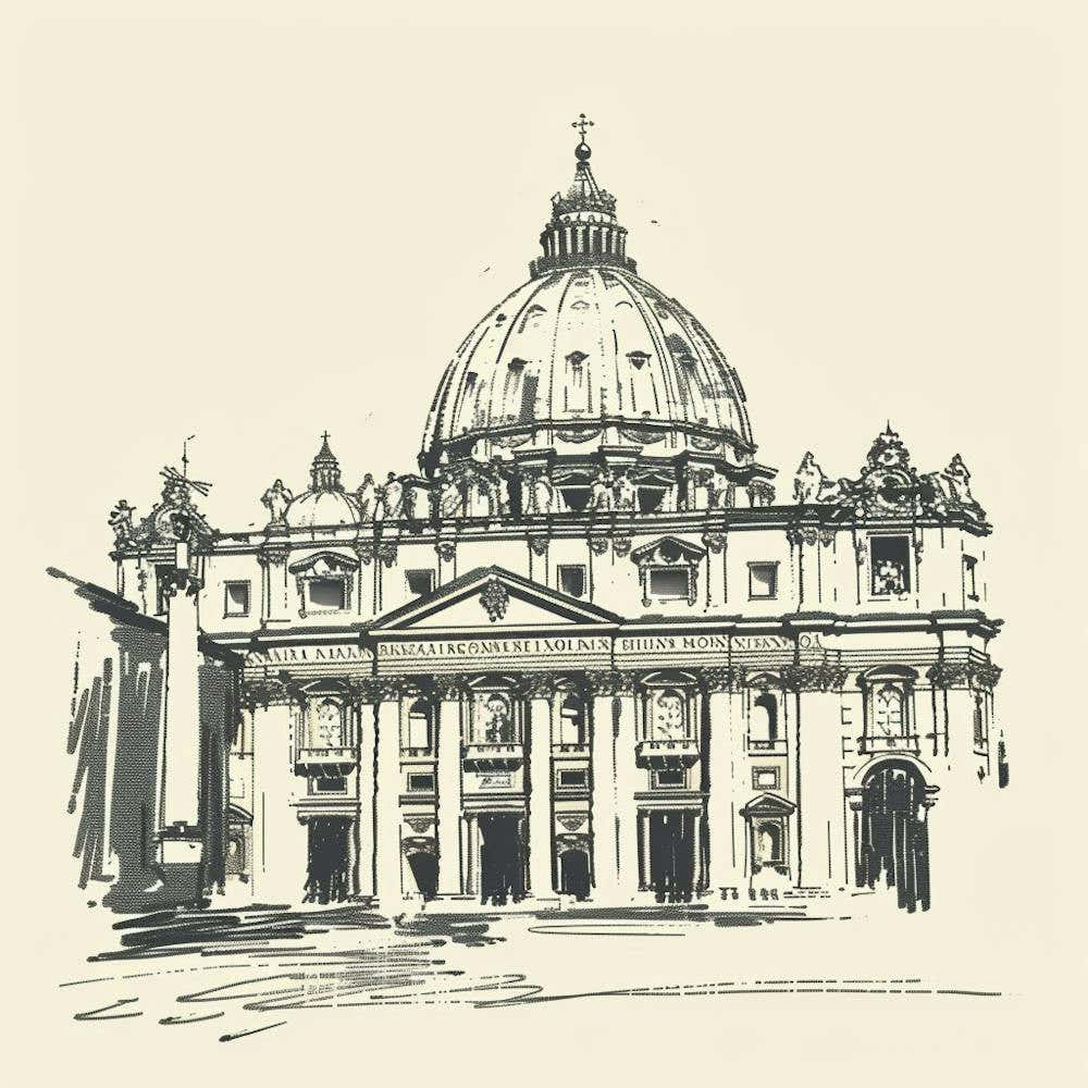 A Vatican City Hand Drawn Sketch Illustration 1720444795 4