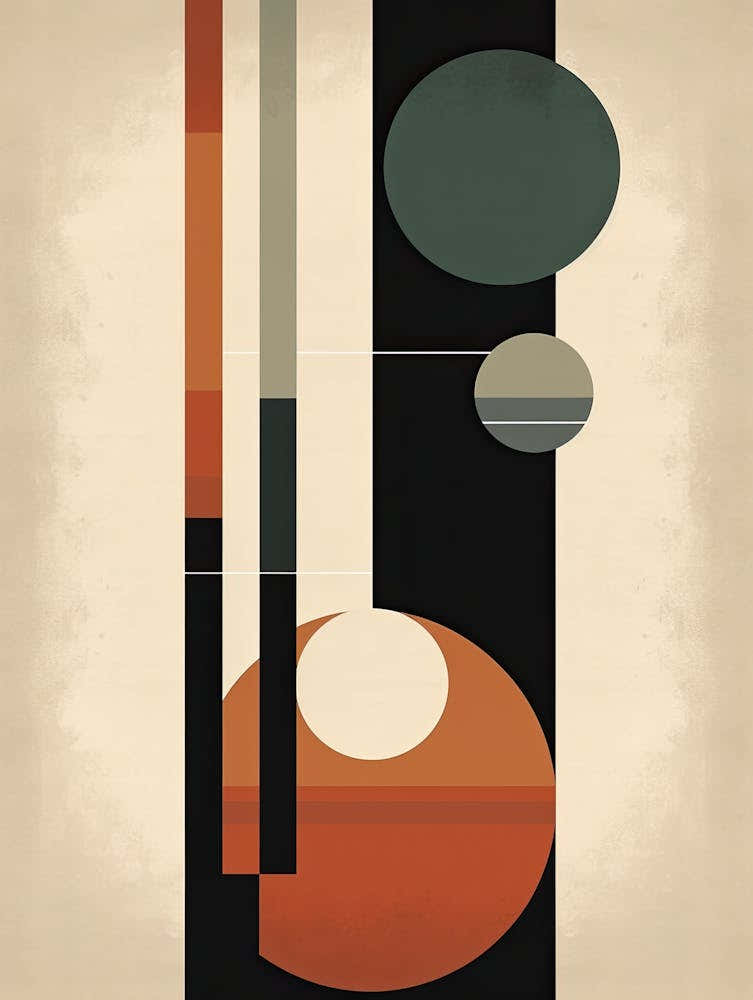 Mosaic Melody; Boho Mid Century Symphony