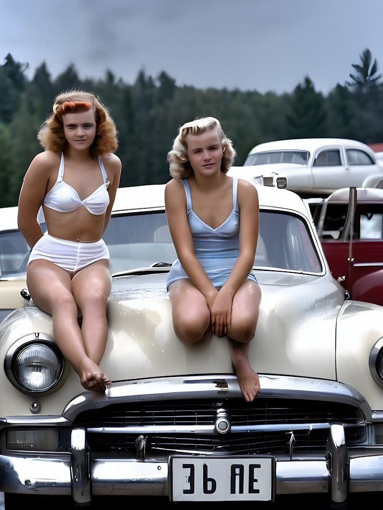 50's Era Community Car Wash Reimagined - Hall-O-Gram Creations 10