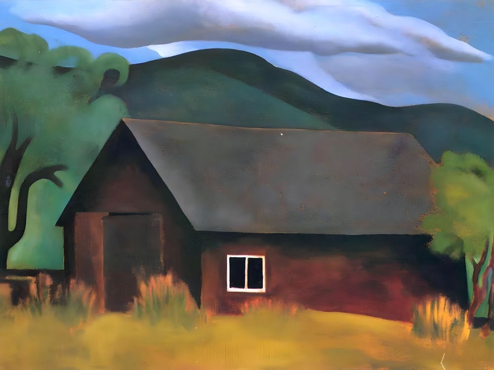 Georgia O'Keeffe - My Shanty, Lake George