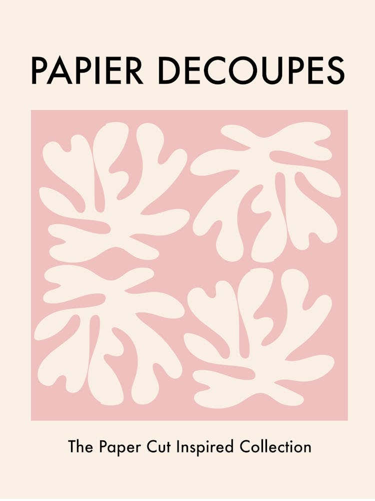 Papiers Paper Cut Pink
