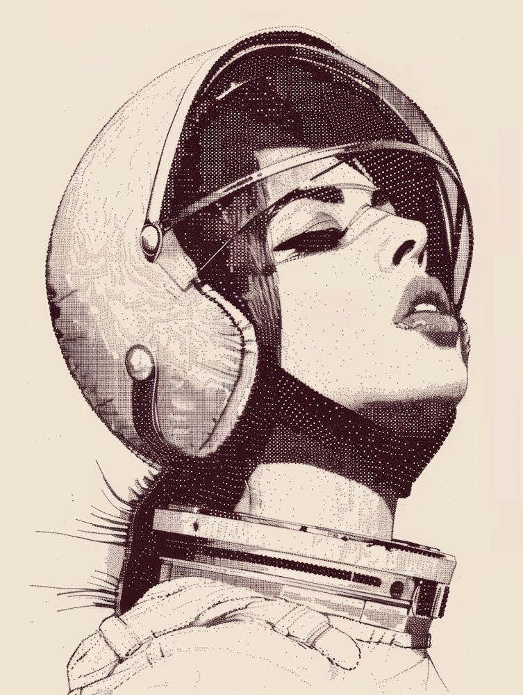 Woman In Space 4