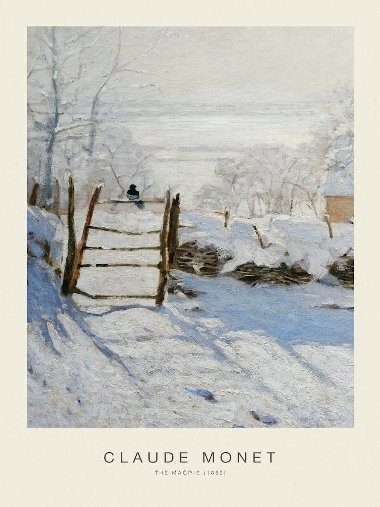 The Magpie (Special Edition) - Claude Monet