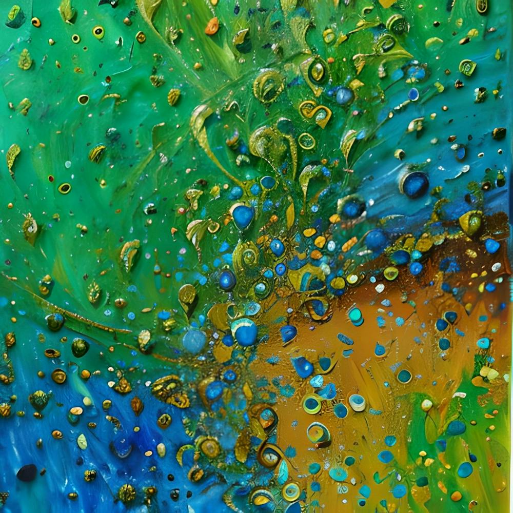 COLORFUL WATERCOLOR ABSTRACT PRINT