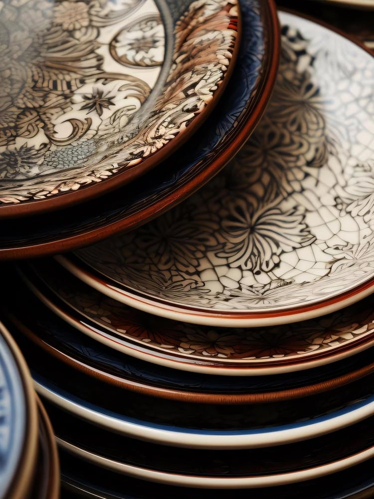 Collection Of Plates 4