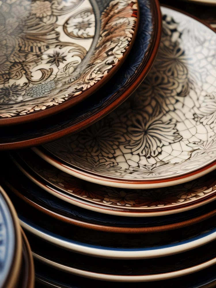 Collection Of Plates 4