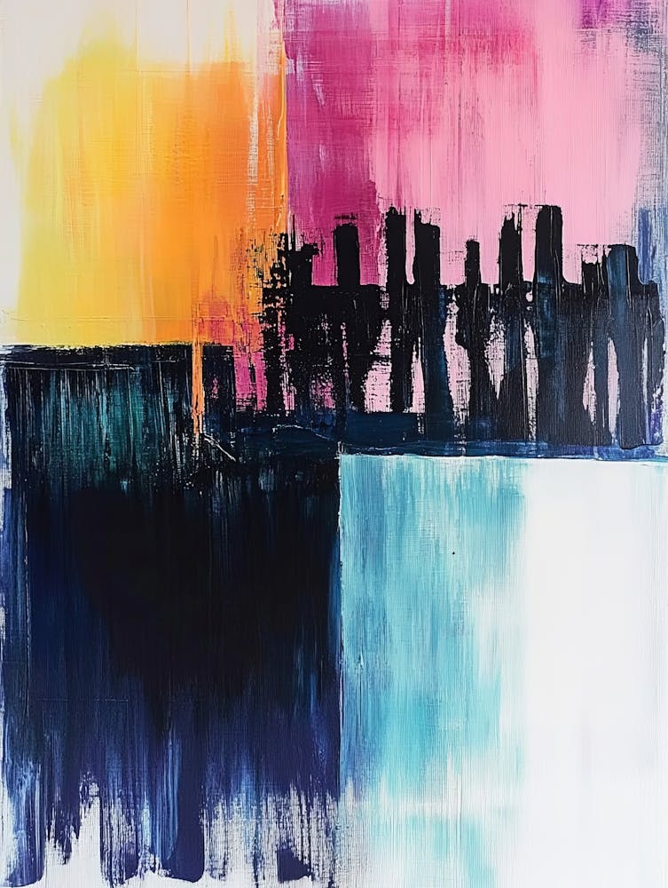 Abstract Contemporary Acrylic