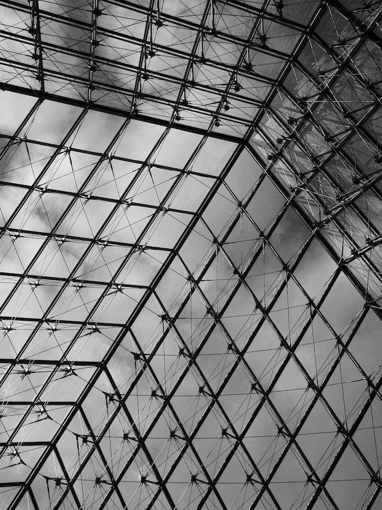 Louvre Pyramid - Paris France