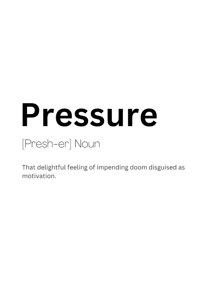 Pressure Definition Meaning