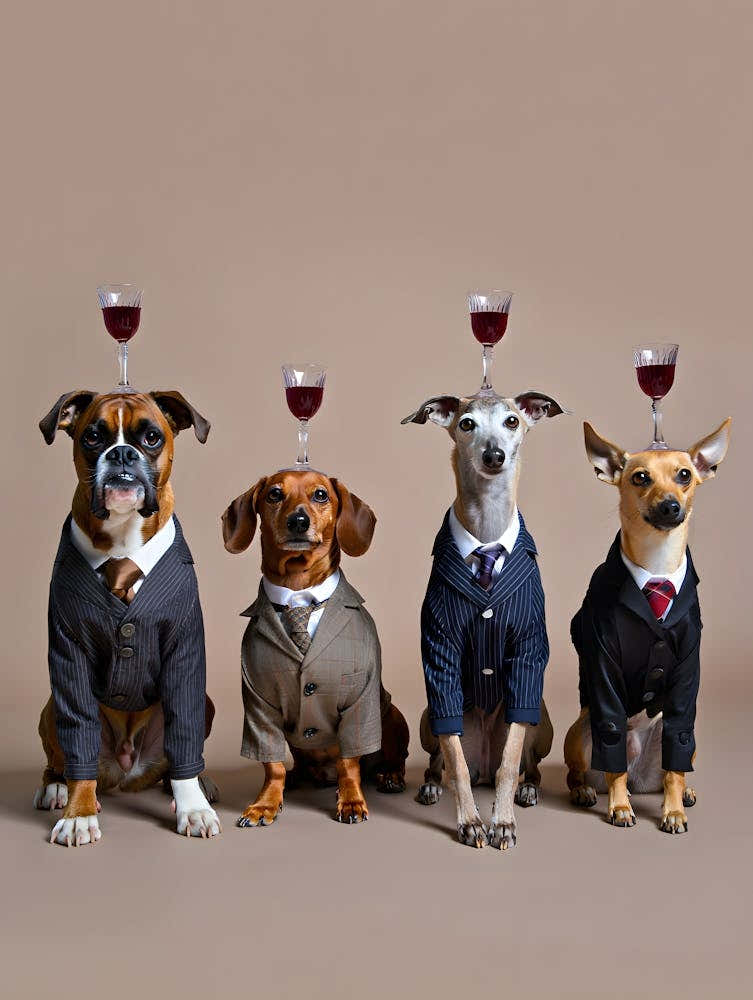 Dogs In Suits