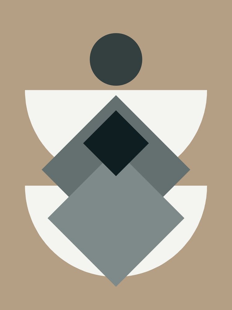 Mid Century In Greys