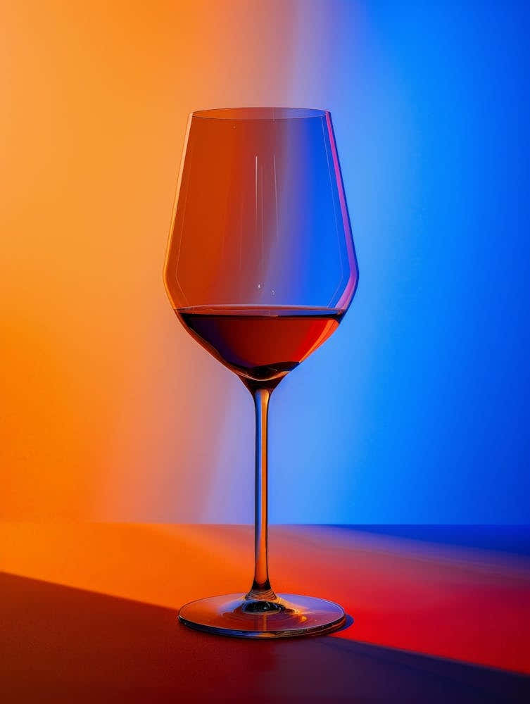 Wine Glass On A Table