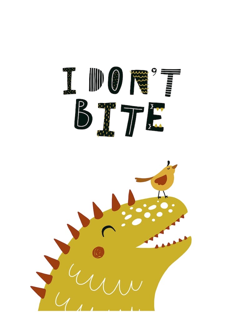 I Dont Bite Dino