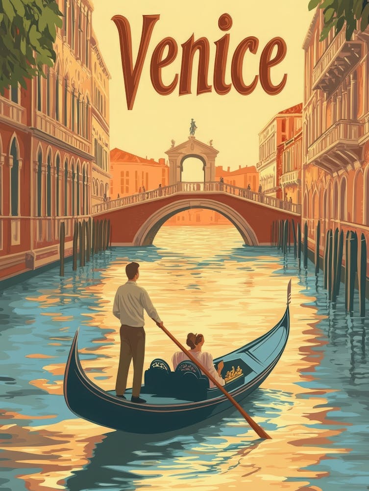 Aihrgdesign A Mid Century Modern Travel Poster For Venice Sho Cacebd19 F2ad 4ce7 Ade6 684a60218035 0
