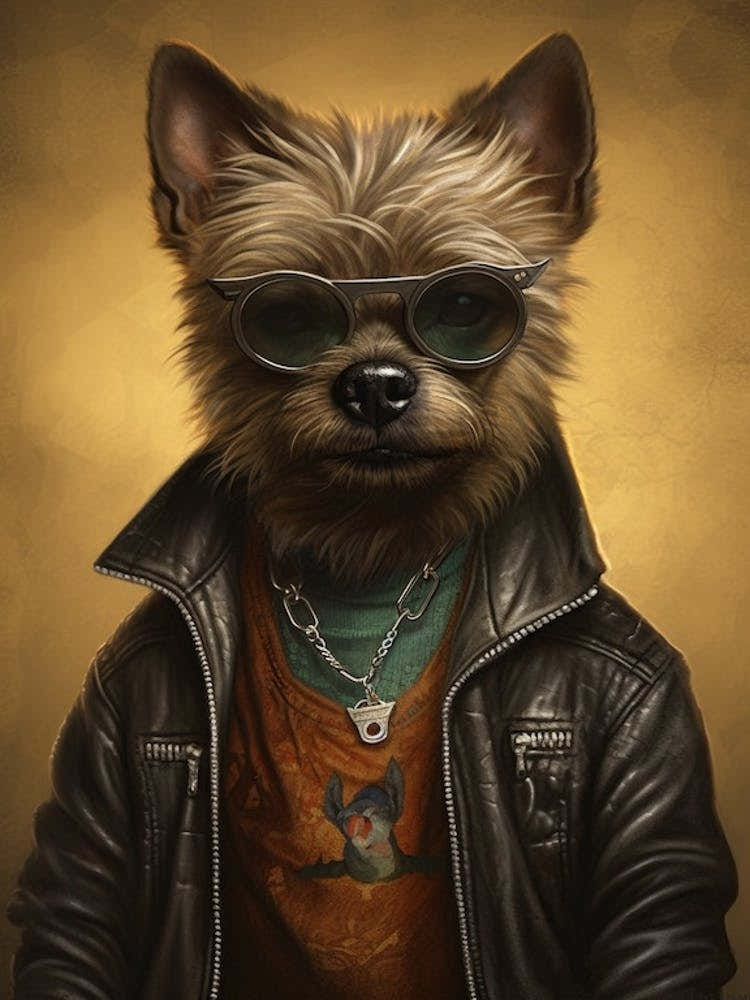 Gangster Dog Cairn Terrier 5