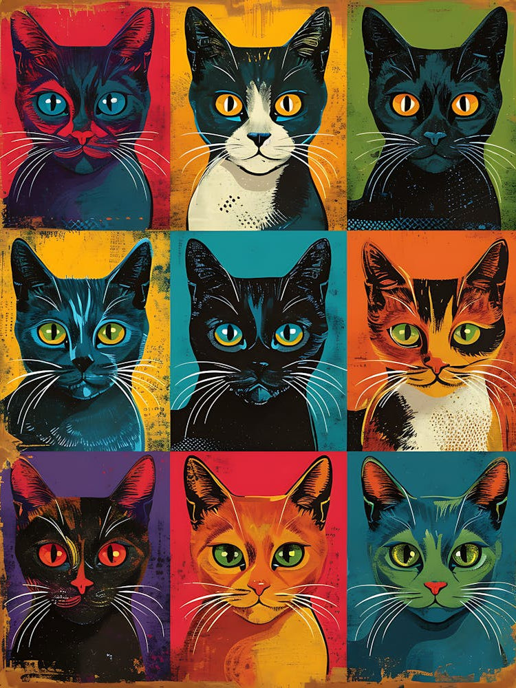 Cats Canvas Art 2