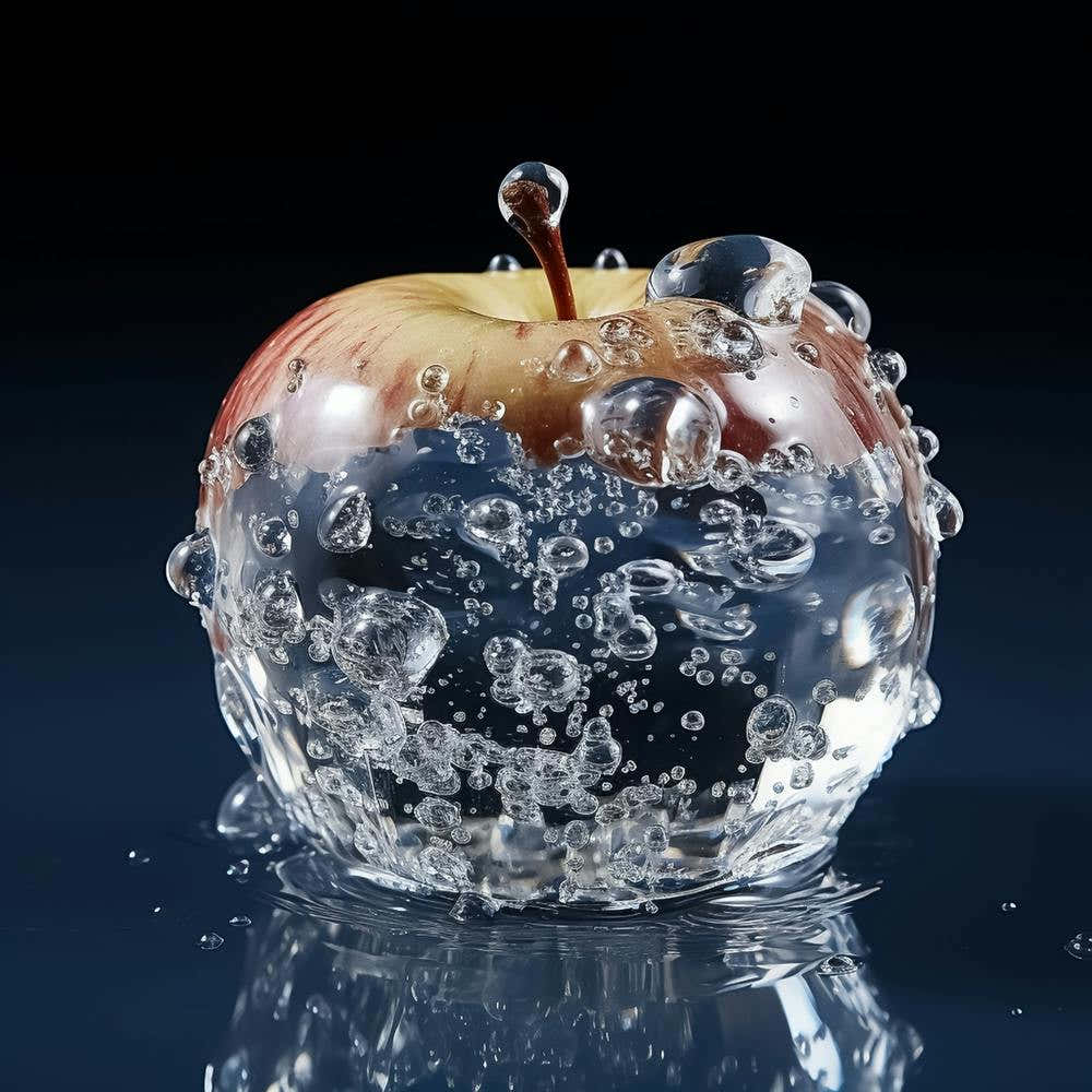 Apple In The Ice