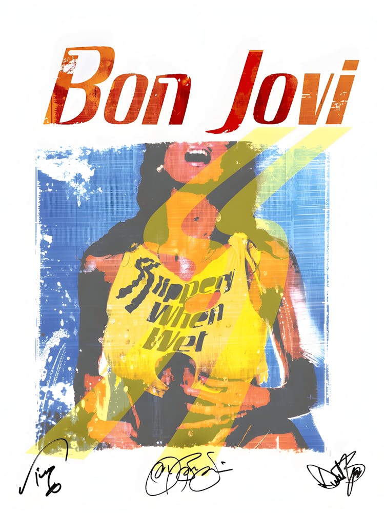 Bon Jovi - slippery when wet