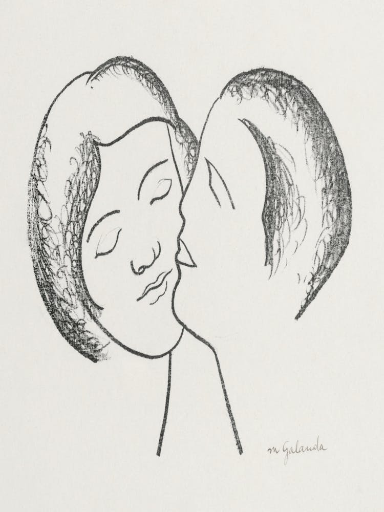 Kissing Couple 1