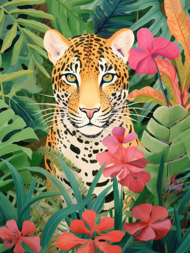 Jaguar In The Jungle