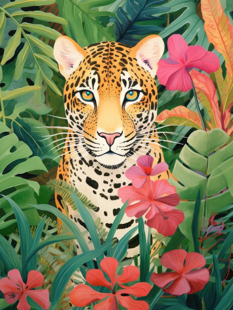 Jaguar In The Jungle