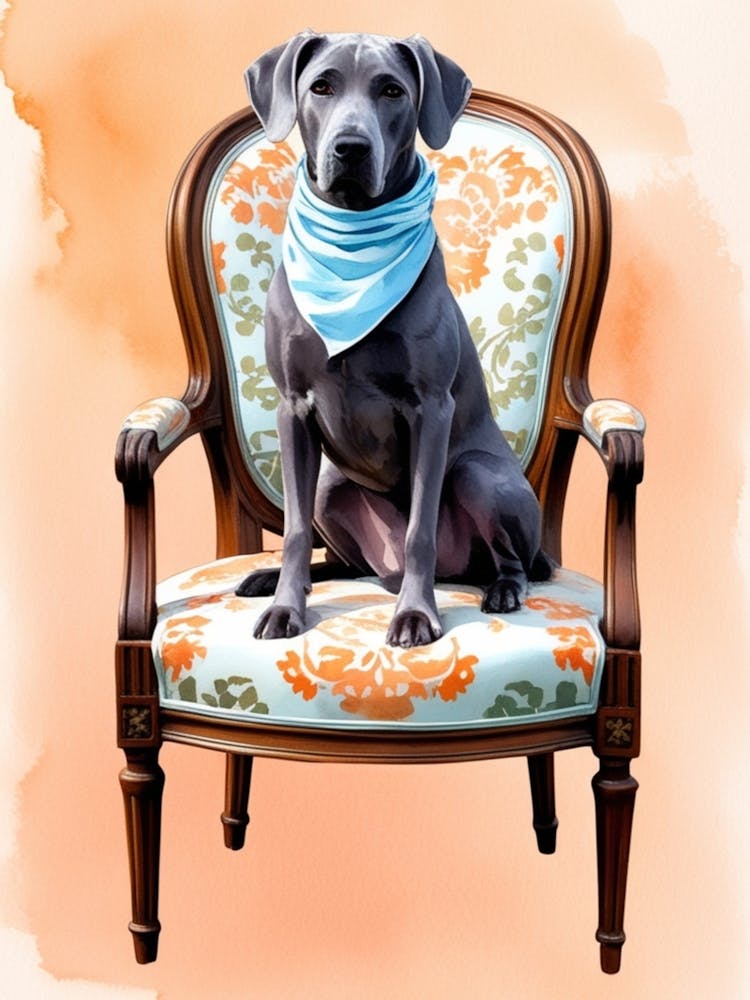 Dog In A Chair 4