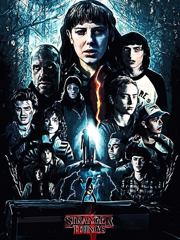 Stranger Things Poster movie 3