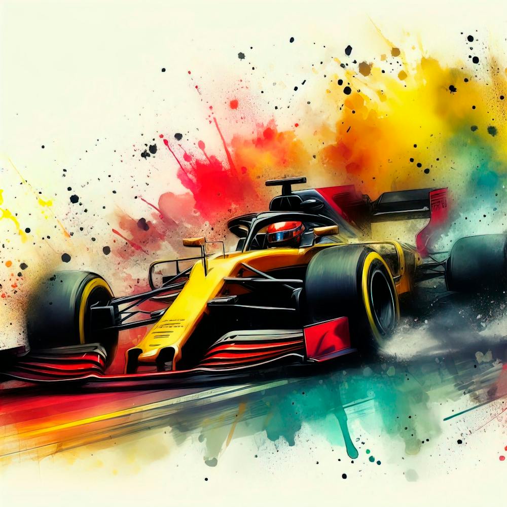 F1 Car Painting