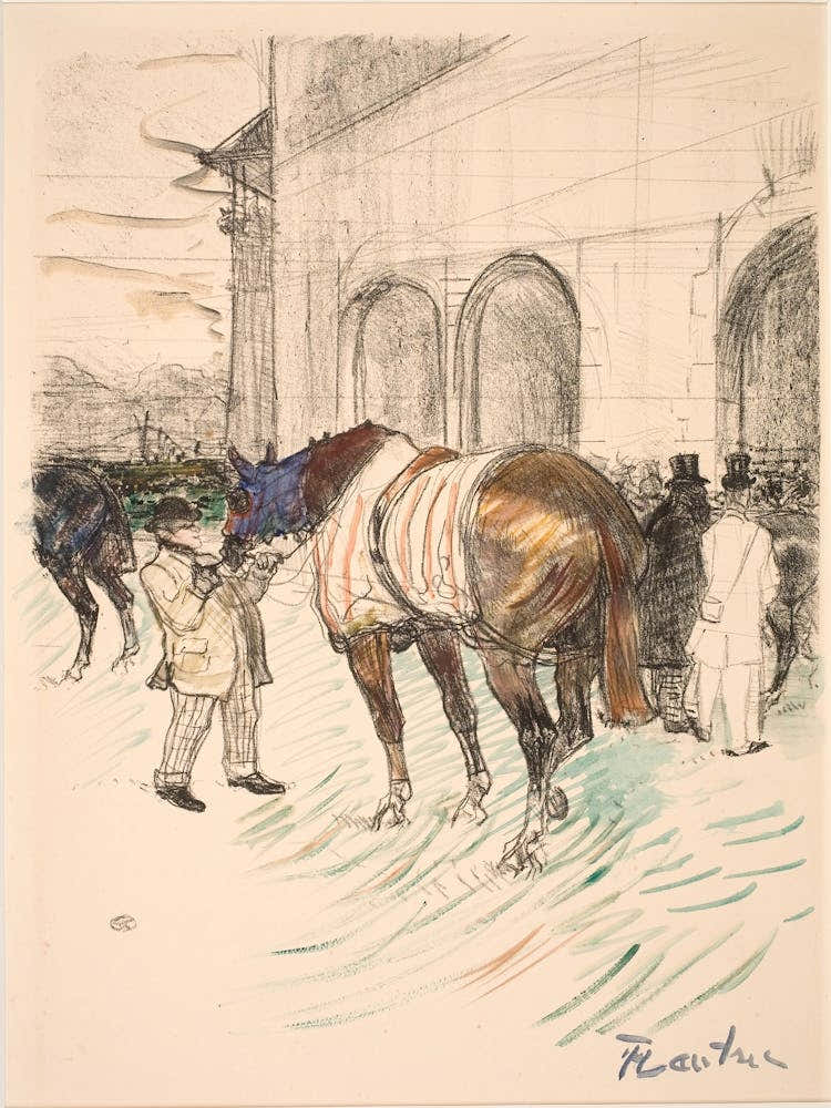 The Racetrack, Henri de Toulouse-Lautrec