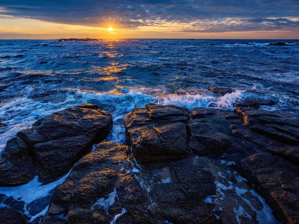 Sunset Over The Ocean 3