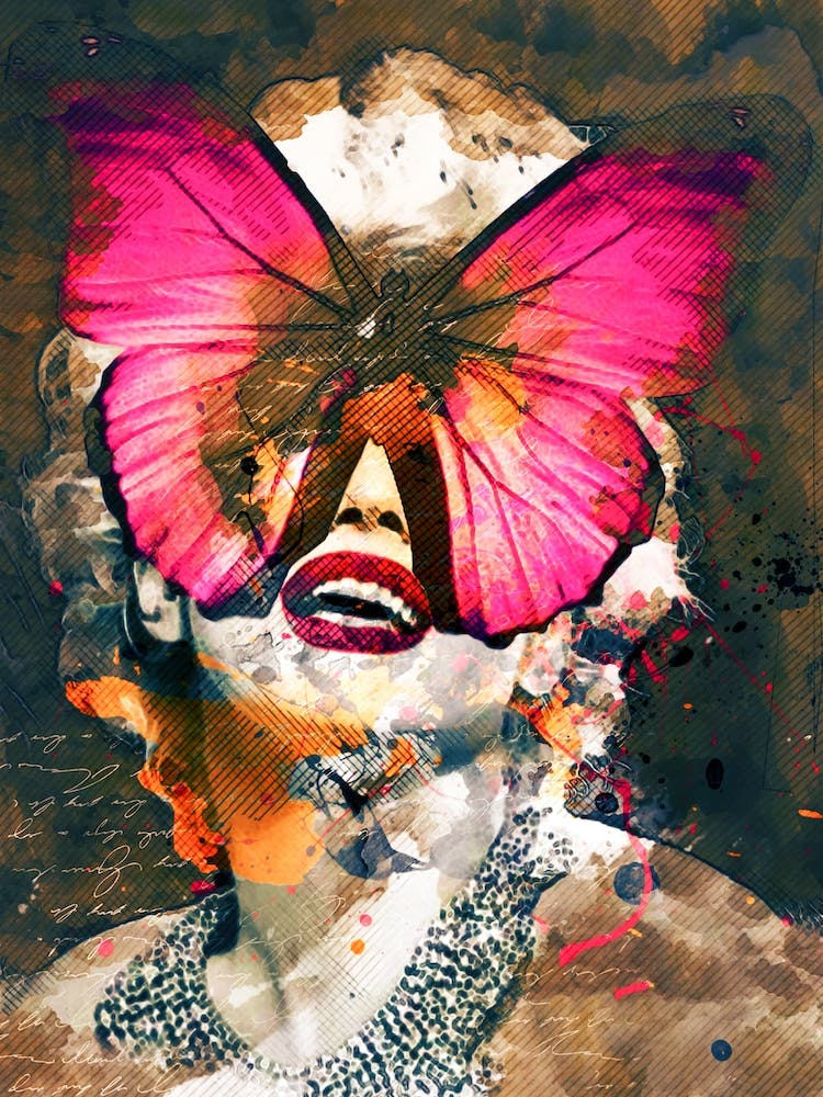 The Butterfly Of Marilyn Monroe
