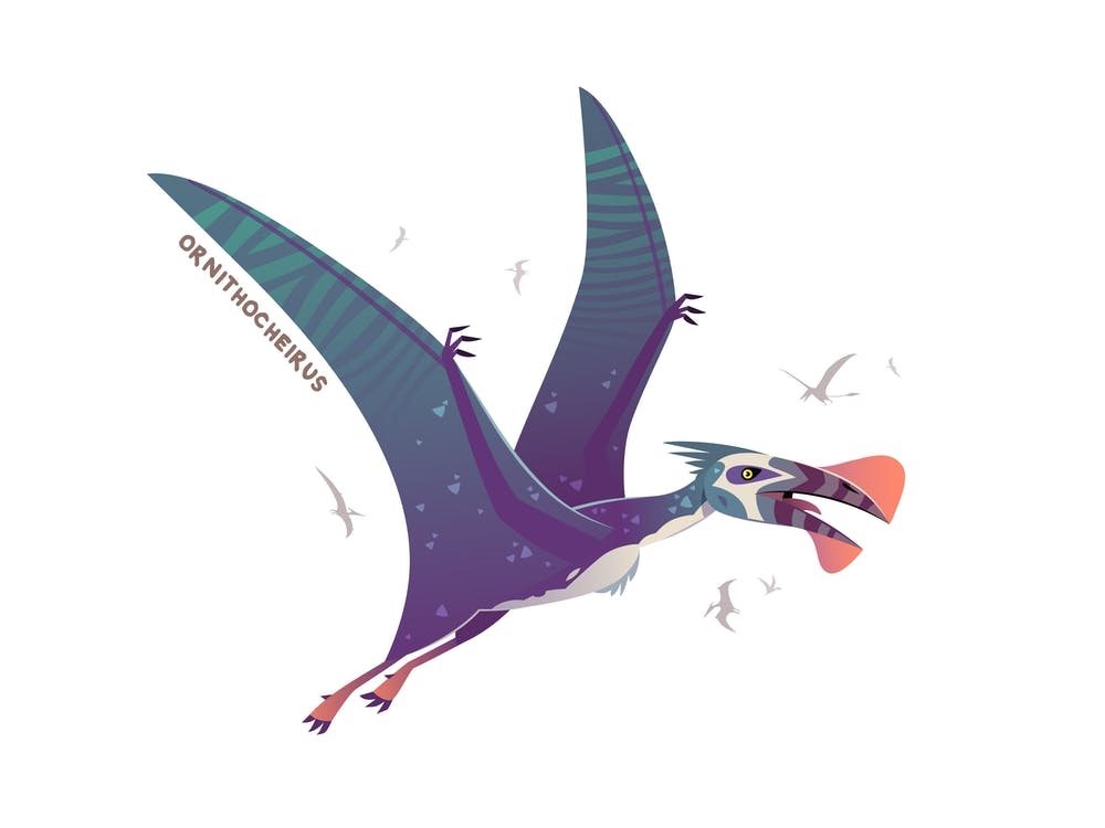 Flying Dinosaur Ornithocheirus