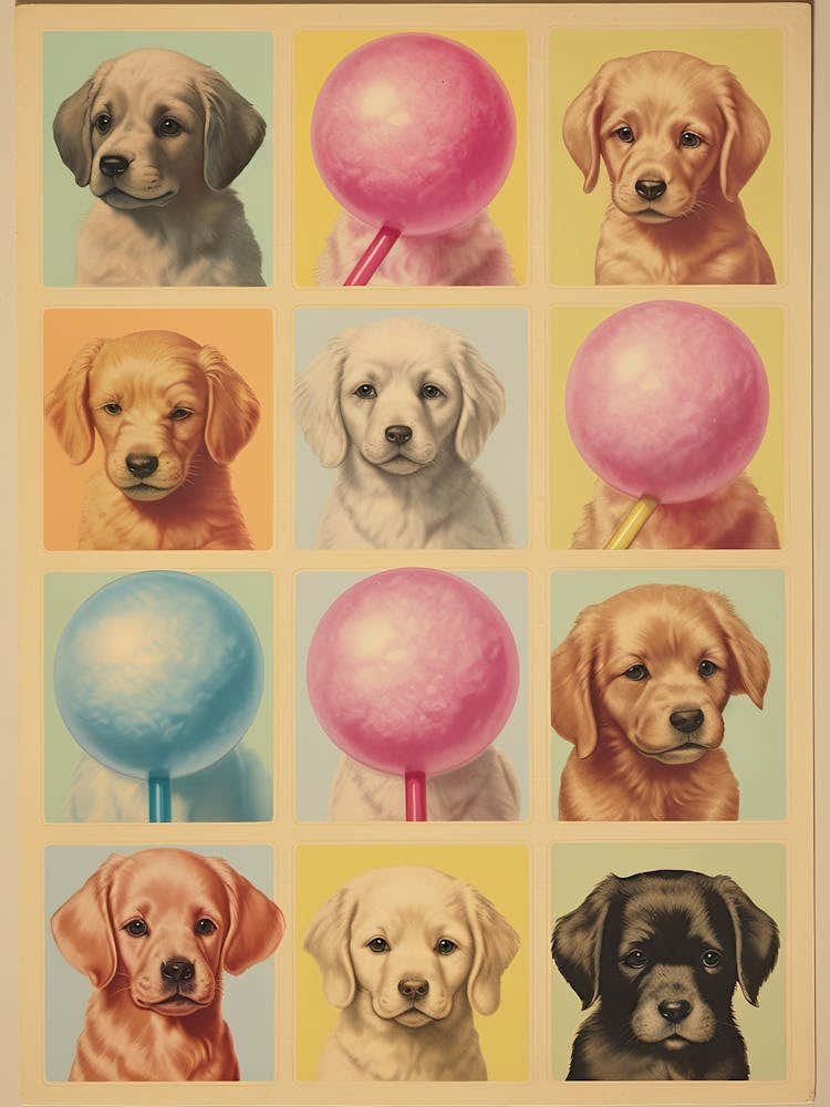 Puppies Dog Photo Album Kitsch