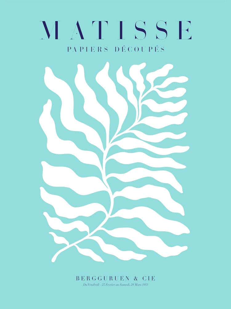 Algue | Matisse Triptych 177 Right | Pop Art World 2025