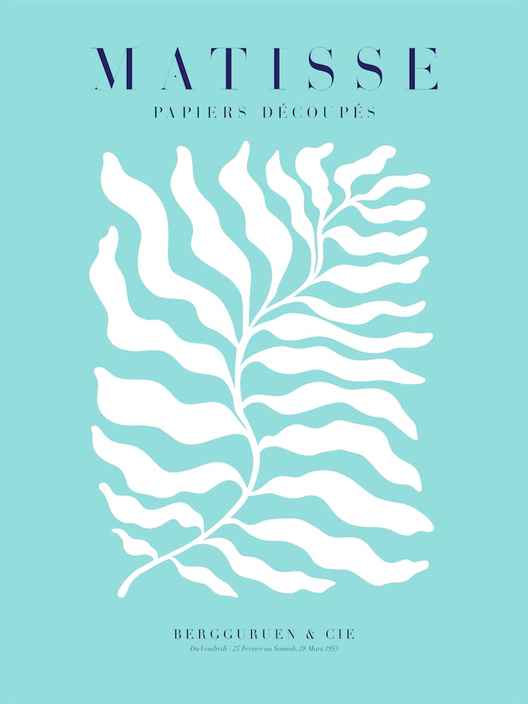 Algue | Matisse Triptych 177 Right | Pop Art World 2025