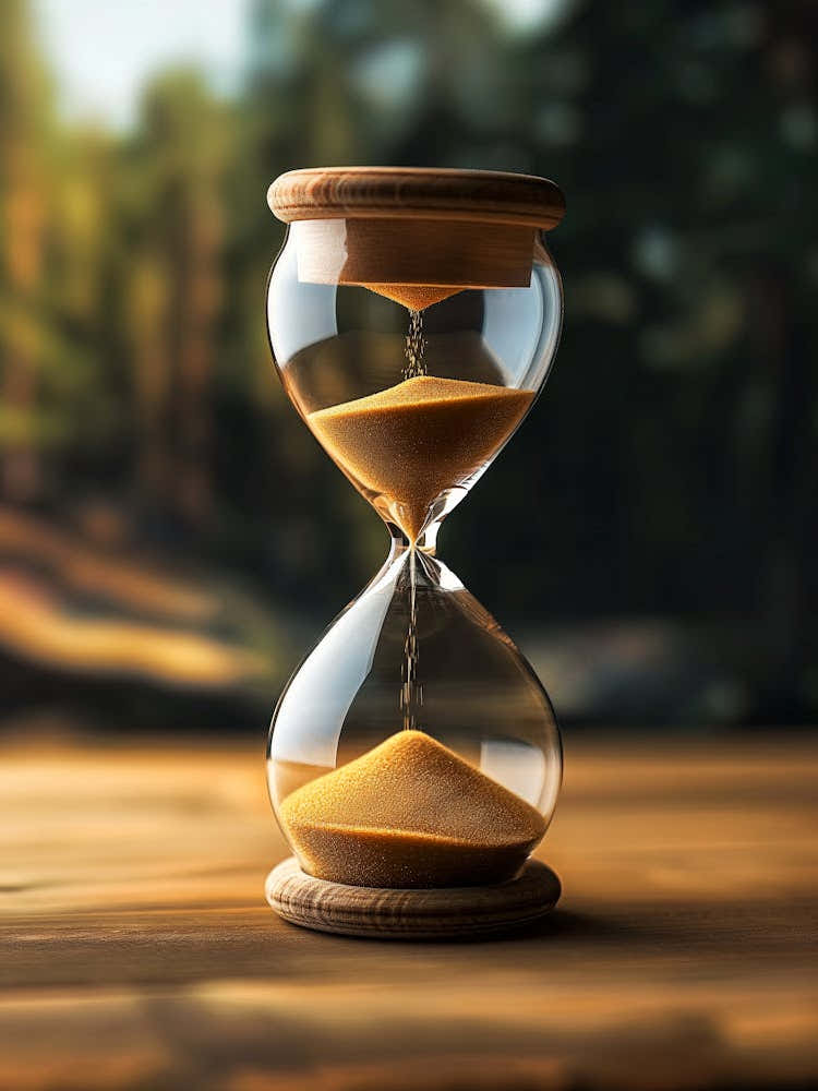 Hourglass With Sand