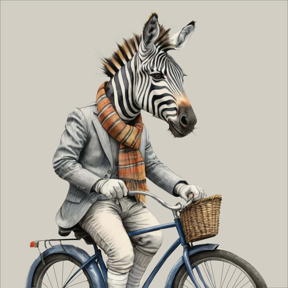 Zebra Bike
