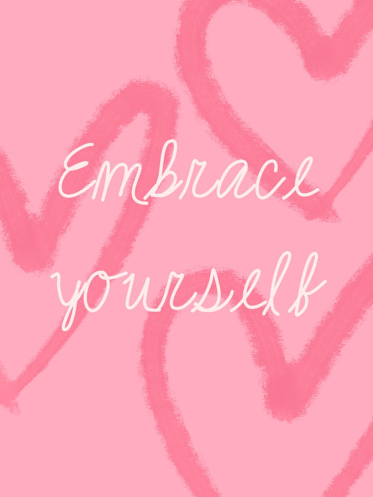 "Embrace Yourself" quote: Self-love inspiration and daily motivation