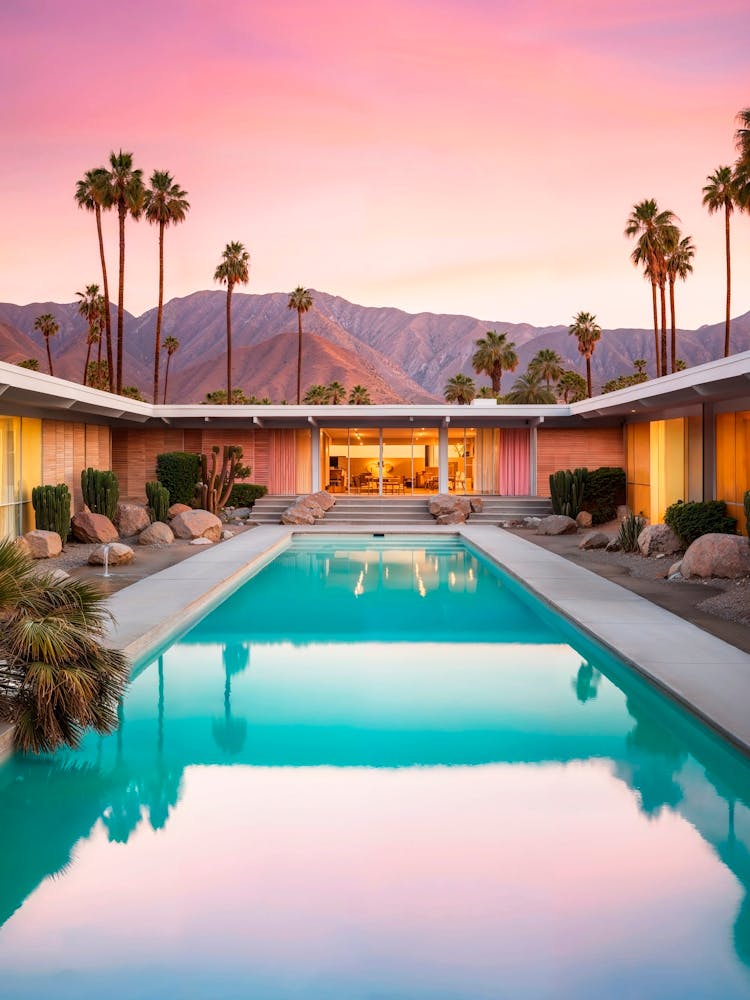 California Dreaming - Mid-Century Pool