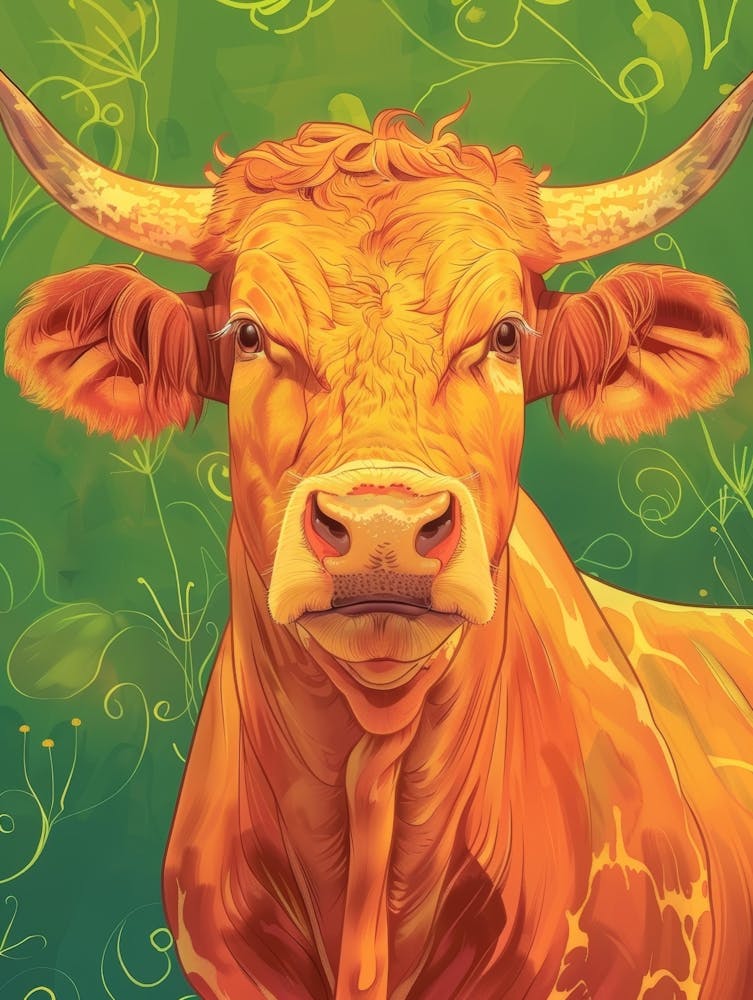 Cow Portrait