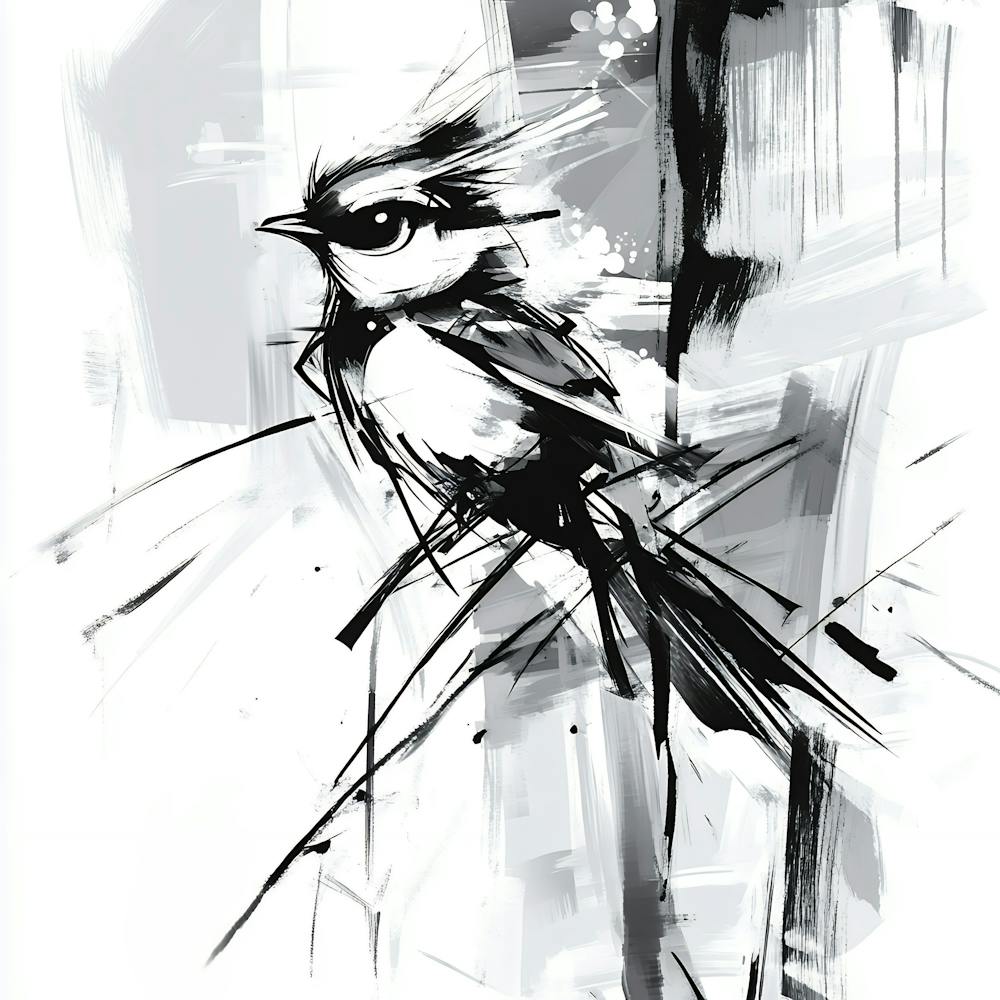Bird On A Branch 5