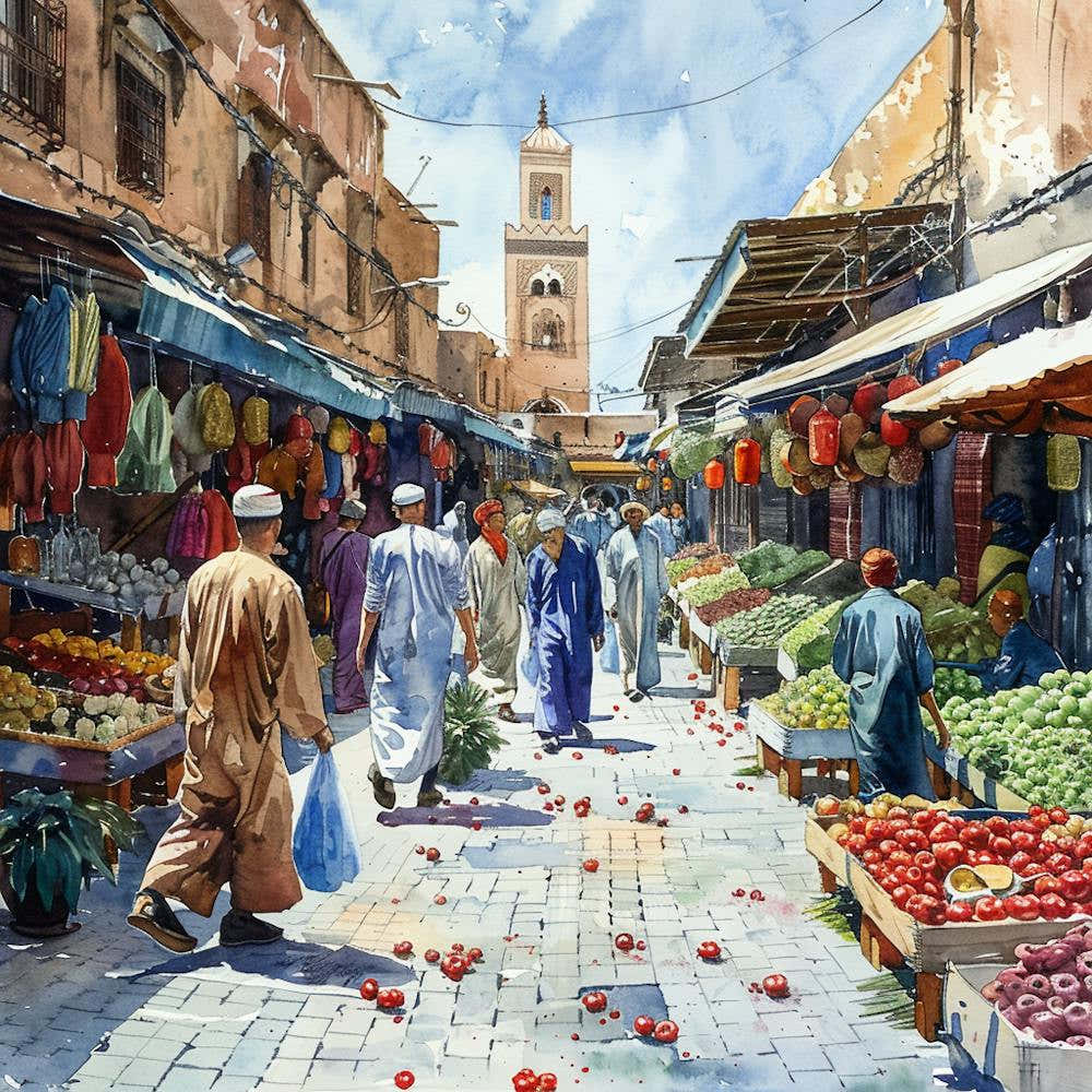 Marrakech Market 2